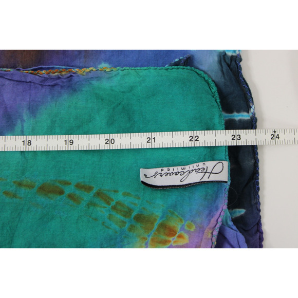 2 Headcovers Unlimited Tie Died Bandanna Cotton Scarf 22" Square - Picture 9 of 9